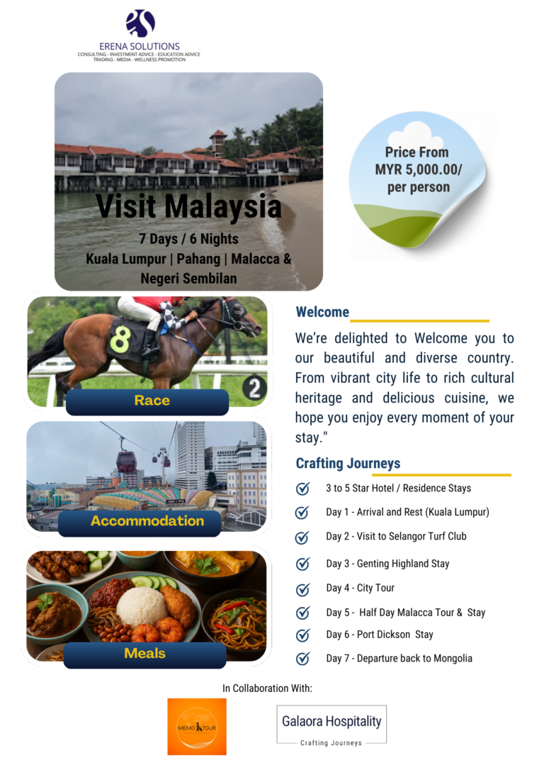 Visit Malaysia - Mongolia Malaysia